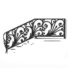 Кованые перила