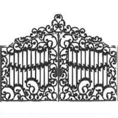 Кованые ворота